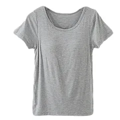 発熱インナー レディース 半袖 カップ付き ブラトップ 吸湿発熱 あったか 暖か 薄手 肌着 シャツ 伸びる フィット パッド付き 女性 大きいサイズ 秋 冬 rr13