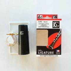 BG L3 クラリネットリガチャー 金メッキ - メルカリ