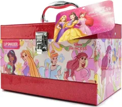 コスメボックス 子供 ディズニー プリンセス 四角 ピンク コスメ セット メイクバッグ メイクボックス メイク 子供用 化粧品 おもちゃ 女の子 小学生 ネイル おしゃれ キッズコスメ リップ メイクセット 誕生日 プレゼント [並行輸入品] 