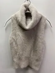 SNIDEL ノースリーブタートルニット　F