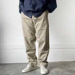 90s Polo ポロ ラルフローレン ノータック ツイル チノパン ベージュ系 33×32 PRESTON PANT チノ パンツ D146-25-0052XV