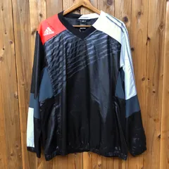 未使用 adidas アディダス メンズXO 黒 プルオーバー ウィンドジャケット ピステ ウィンドブレーカー トレーニングウェア M33382