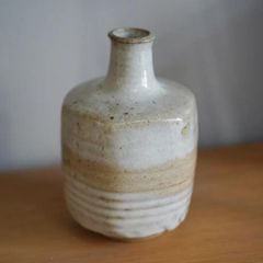 極美品!西岡小十の斑唐津徳利花入(共箱、共布、栞付き) - メルカリ