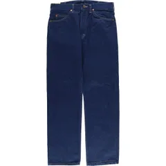 古着 濃紺 80年代 リー Lee REGULAR FIT STRAIGHT LEG ストレートデニムパンツ USA製 メンズw34相当 ヴィンテージ/eaa593308