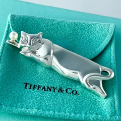 さ*く様 ティファニー　振り返るネコ　キャット　バッグチャーム　シルバー　ゴール TIFFANY&Co.（ティファニー） ネコモチーフ チャーム SV925 K18YG