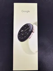 【充電ホルダーなし】Google Pixel Watch 4 41mm Wi-Fiモデル Champagne Gold アルミケース / Lemongrass アクティブバンド GA06002-US