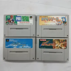 スーパーファミコンソフト　4本セット
