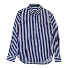 サイズ：0 PEARLY GATES パーリーゲイツ  長袖ポロシャツ ストライプ柄 ネイビー系 [240101552874] ゴルフウェア レディース ストスト