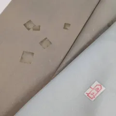 作家物 付下げ 金彩 裄67 上品な染め 紋無し 訪問着 正絹 着物 MK-1123