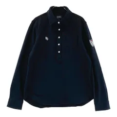 サイズ：1 PEARLY GATES パーリーゲイツ 2023年モデル 長袖ポロシャツ  ネイビー系 [240101556794] ゴルフウェア レディース ストスト