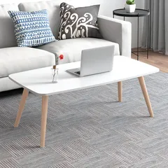 ローテーブル センターテーブル 幅80×奥行40×高さ42.5cm 一人暮らし リビング 机 デスク 木製 北欧風 シンプル おしゃれ 組立簡単