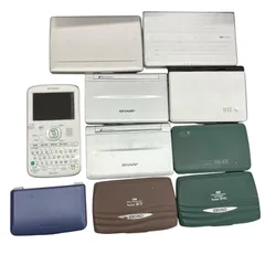 186001  現状品 Canon SEIKO SHARP 電子辞書 ジャンク品 10点まとめ売り