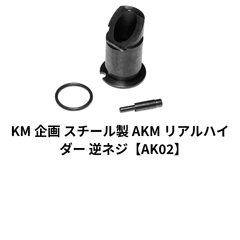 KM企画 スチール製 AKMリアルハイダー 逆ネジ【AK02】
