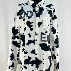 値下げしました　RODEO CROWNS  ブラウス　牛柄　フリーサイズ　ST0043