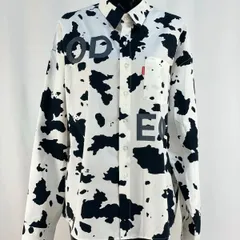 値下げしました　RODEO CROWNS  ブラウス　牛柄　フリーサイズ　ST0042