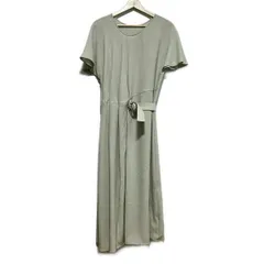 NOBLE(ノーブル) ワンピース サイズ36 S レディース - ライトグレー 半袖/ロング