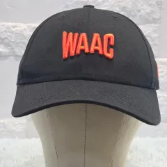 L8-6:WAACxニューエラ 9FORTY ブラックオレンジ（約 56-59cm）