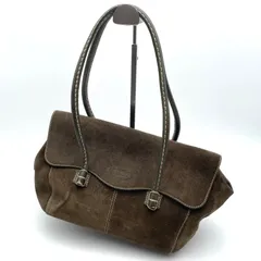 TOD’S トッズ スエード ハンドバッグ レディース