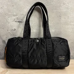 ✨PORTER TANKER ミニボストン ブラック✨ 美品 ポーター ボストンバッグ 軽量 使いやすいサイズ 外ポケット多数 通勤 通学 旅行