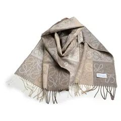 LOEWE ロエベ アナグラム スカーフ マフラー カシミヤ混 イタリア正規品 F810487X17 2112 新品