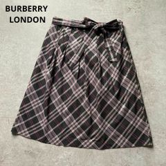 希少サイズ❤️BURBERRY LONDON フレアスカート メガチェック 44