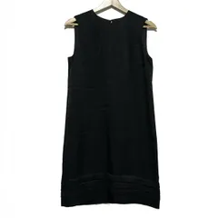 ANAYI(アナイ) ワンピース サイズ38 M レディース - 黒 ノースリーブ/ロング