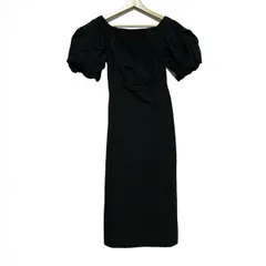 FRAY I.D(フレイアイディー) ワンピース サイズ0 XS レディース - 黒 半袖/ひざ丈