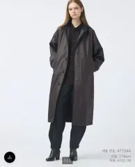 UNIQLO U 24FW コーティング ロングコート Mサイズ 出品