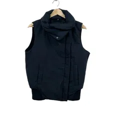 theory(セオリー) ダウンベスト サイズS レディース - ネイビー ジップアップ/秋/冬