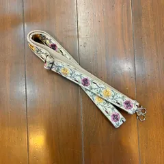 ショルダーストラップ【インド刺繍リボン】ハンドメイド