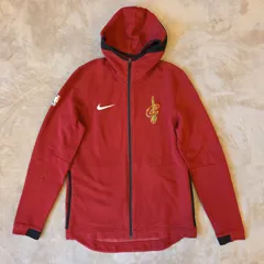 【NIKE／NBA CLEVELAND CAVALIERS】メンズL／DRI-FIT パーカー／ボルドー×ブラック／吸汗速乾