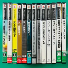 【ジャンク品 25枚 Bセット】PS2 まとめ売り 真・三國無双シリーズ 無双OROCHIキングダムハーツ ファイナルファンタジー 戦国BASARA ウイニングイレブン みんなのテニス みんなのGOLF メタルギアソリッド など