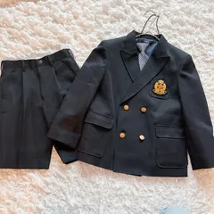 POLO ポロ　ラルフローレン　スーツ　紺ブレ　金ボタン　120 男の子　卒園式　入学式　ジャケット　パンツ　ダブルボタン