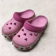 送料込み★crocs クロックス★Disney ミッキー★女の子サンダル★サイズ10-11★約16.5-17.5 p★子供　キッズ★ピンク#51107s123