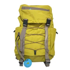 ADIDAS BY STELLA McCARTNEY(アディダスバイステラマッカートニー) リュックサック - イエローグリーン×ダークグリーン×グレー