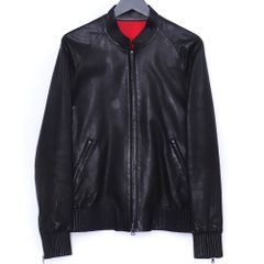 バックラッシュ ジャパンカーフ製品染め襟付きブルゾン バックラッシュ ジャパンカーフ製品染め襟付きブルゾン - メルカリ