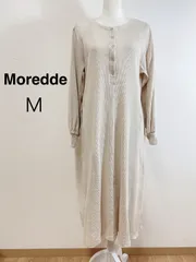 Moredde マタニティから産後も使える 2-WAYワッフル素材ワンピース