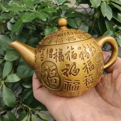 銅製 福寿茶杯 龍鳳茶壺 茶道具 煎茶器 装飾品 工芸品 置物 - メルカリ