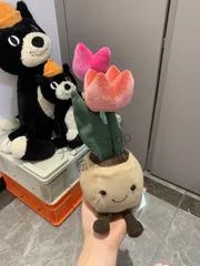Jellycat 趣味チューリップ盆栽人形かわいいぬいぐるみプレゼント