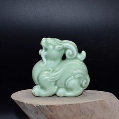雲と遊兎 陶器 置物 縁起物 九谷焼 浅蔵五十吉 - メルカリ