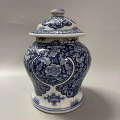 大清乾隆 中国 古玩 古道具 骨董 中国唐物 染付 花入 花瓶 - メルカリ