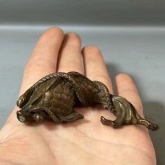 矮鶏A 銅製 ブロンズ 添配 チャボ - メルカリ