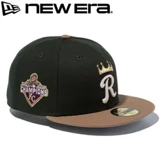 新品 NEWERA ニューエラ 正規品 カンザスシティ ロイヤルズ R 59FIFTY MLB CAP キャップ 帽子 ハッピーホリデーズ 刺繍 ロゴ ワッペン 野球 公式 グッズ メンズ レディース グリーン カーキ ベージュ 14866618