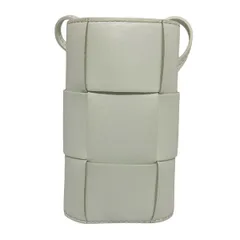 Y2505-144【美品】ボッテガヴェネタ スマホショルダー ライトグリーン Y2505-144【美品】ボッテガヴェネタ スマホショルダー ライトグリーン