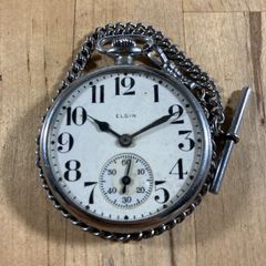 1921年 ELGIN エルジン 懐中時計 ワズワースケース 1921年 ELGIN エルジン 懐中時計 ワズワースケース - メルカリ