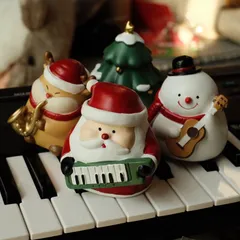 クリスマス オブジェ 置物 太っているサンタ トナカイ 雪だるま クリスマスツリー ガーデンオーナメント インテリア 可愛い  インテリア雑貨 室内 寝室 玄関 ミニサイズ ガーデニング プレゼント 