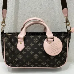 6103　russet ラシット　2way　ショルダーバッグ　ハンドバッグ　ミニ　小さめ　ブラウン　ピンク　ライトピンク　レディース　ナイロン　レザー　シンプル　きれいめ　上品　カジュアル