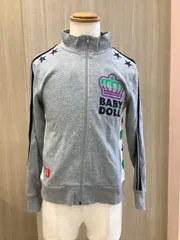 BABY DOLL  キッズ　ジップアップパーカー　Sサイズ　美品