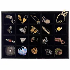 ヴィンテージ＆個性派ブローチ・アクセサリーセット まとめ売り/ばら売り可能【送料無料】【中古】25201103