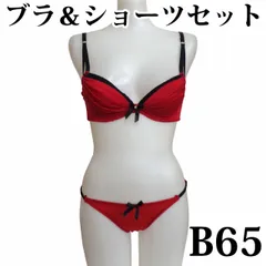 3/2㈪まで販売 在庫処分 ブラジャー ショーツ セット ワイヤー入り モールドカップ B65 ブラ 下着 レディース ブラジャー セット